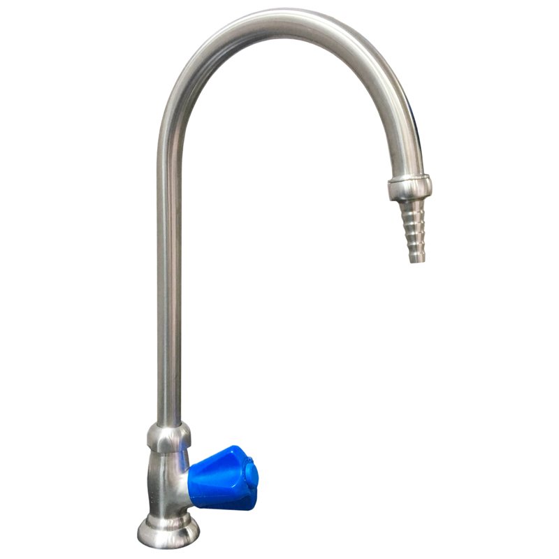 BETA, betalab, lab fittings High Grade 304 Stainless Steel Cold Water Faucet Lab Gooseneck Water Tap Lab Faucet image2